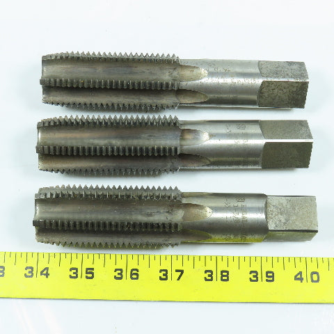 Regal Beloit 1-3/8"-8 NS Plug Tap Straight 6 Flute 6-1/16" OAL USA Lot of 3