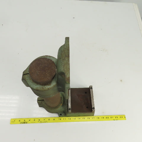 Famco BT-5 Cast Iron 19" OAH Adjustable Height Machine Column Head 5" x 5" Base