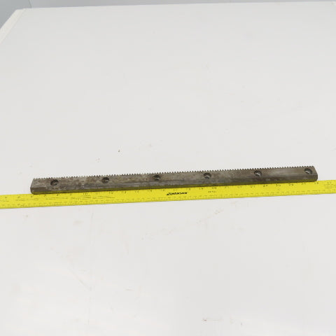 Gudel 900075 Size 25 Guideway Vee Track Type FZ 26G Pinion Gear 6TPI 22" OAL