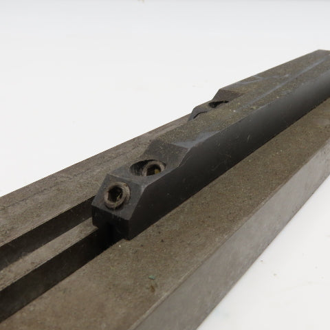 Steel Limit Switch Dog Rail 6mm 2 Groove 48mm x 250mm