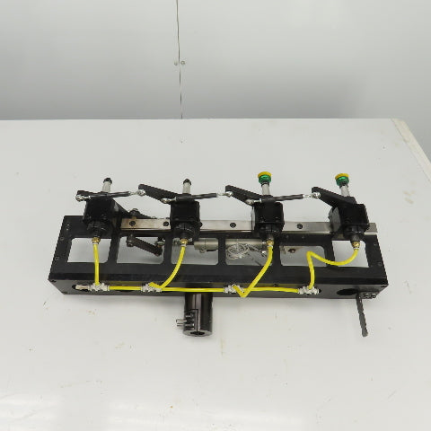 Single Section Rotating 4 Station Vacuum Pick And Place Robot Arm Fixture