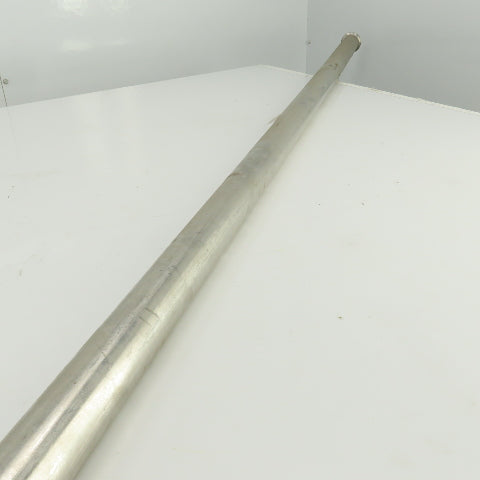 1-1/2" Stainless Steel Sanitary Pipe 84" OAL W/90° Elbow