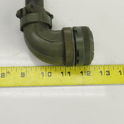 JAE 28-20S MS3108B28-20S-ZN 14 Pos Circular Connector Plug Female Solder Cup