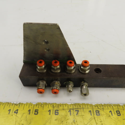 11 Port Airline Separator/Spreader Organizer Bar W/Quick Connects 24-1/2" OAL