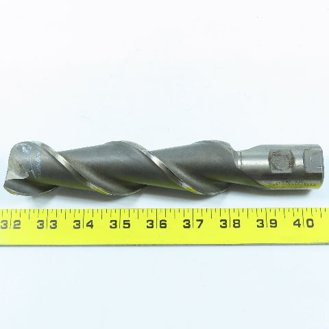 1-1/2" Square End Mill Center Cutting 2 Flute 1-1/4" Shank 8-1/2" OAL 6" LOC