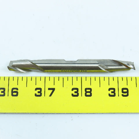 Putnam SX4-B11X 23/64" 2 Flute Square End Mill Center Cutting 3/8" Shank Lot/4