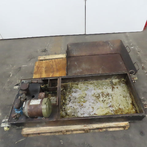 Under Machine Rolling Tool Coolant Recirculatory Filtration Pump 208-460V 12 Gal