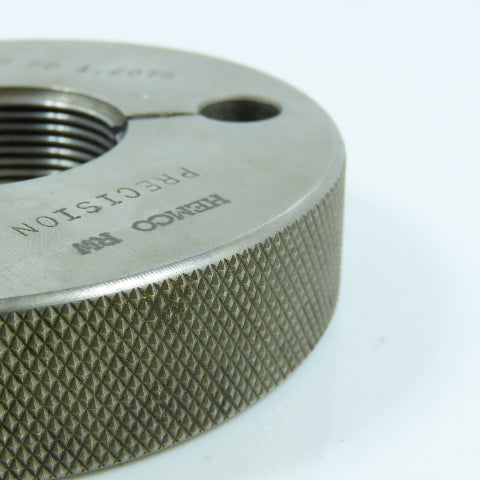 Hemco 1-1/4-16 UN-2A Left Hand Thread Ring Gage Go P.D. 1.2079 Go Only