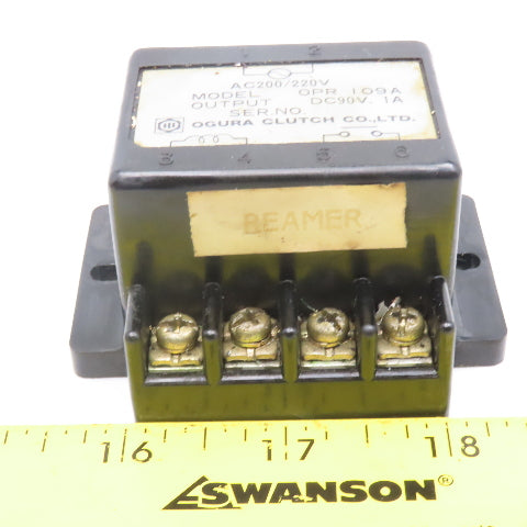 Ogura OPR I09A 90V Output 200/220V AC Brake Rectifier Module