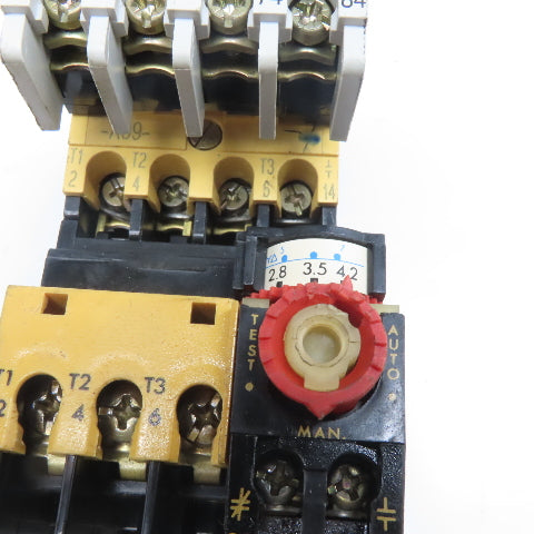 Allen Bradley 100-A09ND3 Contactor Overload 600V 2.8-4.2A Trip Range 120V Coil