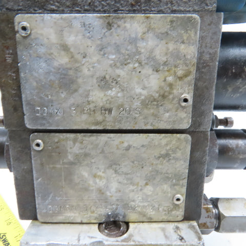 Vickers DG4V-3-2N-M-WLB-40 Hydraulic Valve Manifold Assembly
