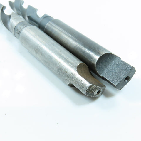 27/32" #3MT Morse Taper 2 Flute Twist Drill Bit 135° Lot of 2