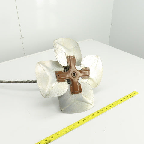 General Electric 5KSP29BG 1/20HP 4 Blade 14" Fan & Motor 1550RPM 115V 2.50A 60HZ