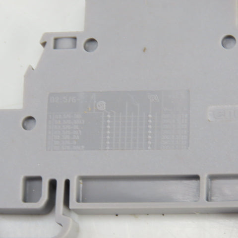 Entrelec FED-3E Grey Wire Terminal End Block Lot Of 18