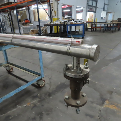 Gems Suresight Visual Liquid Level Indicator 106" 300°F Side Port Flange 1-1/2"