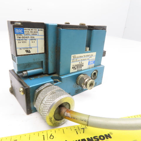 MAC 82A-AA-BAA-TM-DDAP-1DA 2 Way Pneumatic Solenoid Valve 24VDC