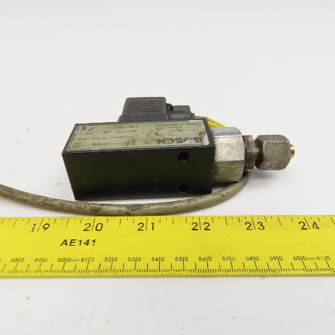 Bosch 0 821 100 011 250V Pressure Switch 0.2-3 Bar