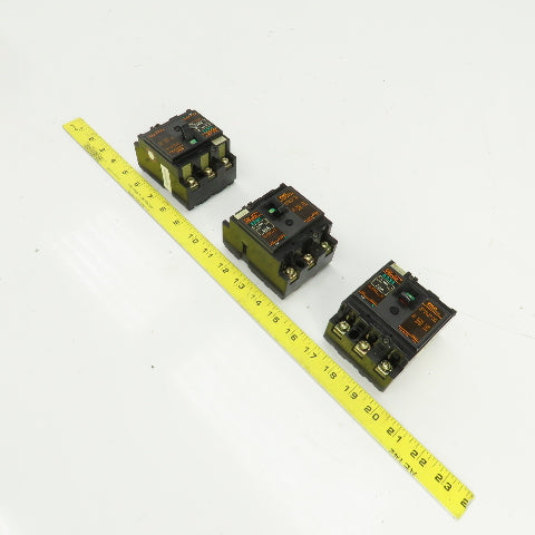 Fuji EA33 Auto Breaker 3 Pole (2) 20A (1) 30A Lot Of 3