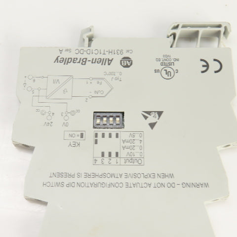 Allen Bradley 931H-T1C1D-DC Ser A Thermocouple Signal Conditioner