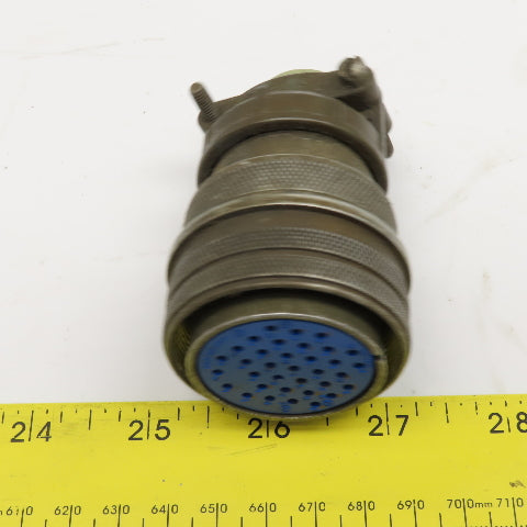 Amphenol F16A 28-15S Circular Connector 35 Position Female Solder Cup Size 28