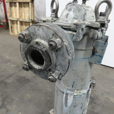 Hayward Eaton 8" x 30" Steel Filter Strainer Vessel 150PSI @ 258°F 2" NPT
