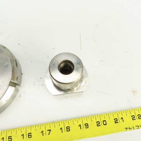 Unipunch 1.250" x 2.000" Crowned Rectangular Holepunch & Die 1.262" x 2.012"