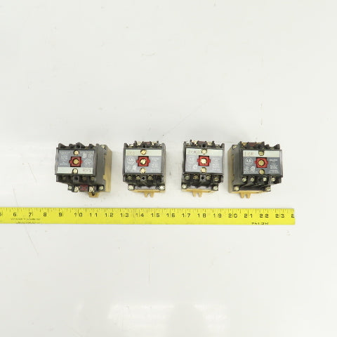 Allen Bradley 700-P400A1 Ser B AC Relay 120V Coil Lot Of 4