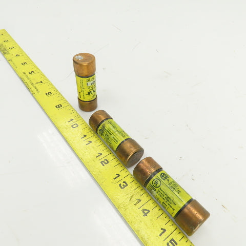 Buss LPJ-6SP 6A 600VAC Low Peak Dual Element Time Delay Fuse Lot Of 3
