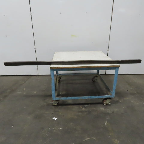 84-1/4" Press Brake Forming Vee Angle Die Block 1/2" Tang 2-3/8"Ht. 1-3/8" Thick