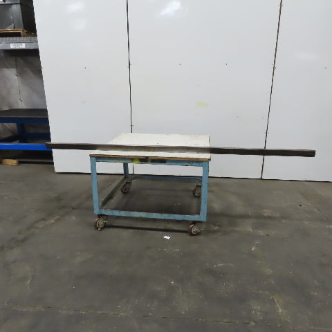 96-1/2" Press Brake Forming Vee Angle Die Block 1/2" Tang 2-3/8"Ht. 1-1/8" Thick