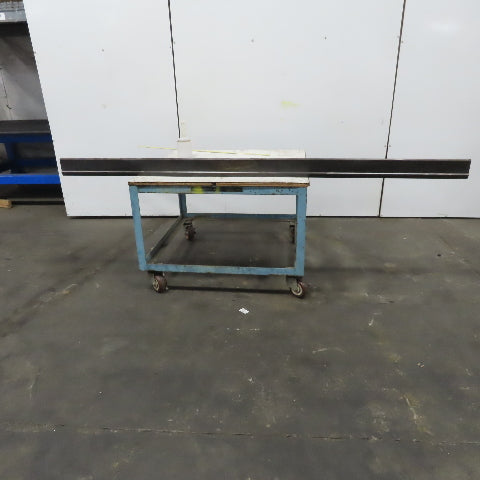 96-1/2" Press Brake 90° Forming Angle Die Block 1/2" Tang 4-3/8" Ht x 5/8" Thick