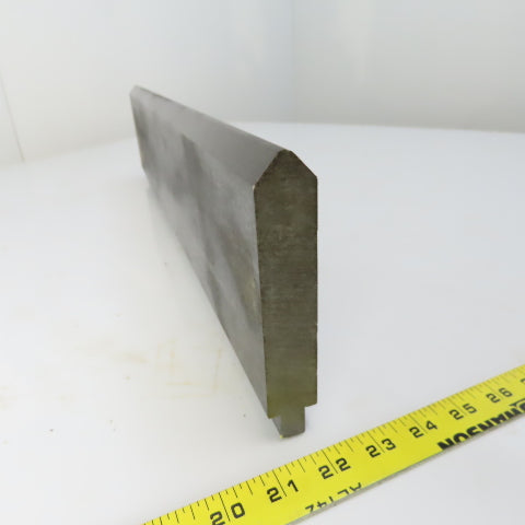 23-1/8" Press Brake 90° Forming Angle Die Block 1/2" Tang 5-1/2" Ht 1" Thick