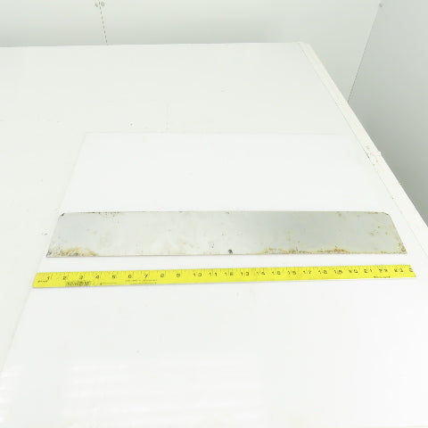 Weidemann Murata Centrum 2000IQ 24" x 3-3/4" Aluminum Machine Name Legend Plate