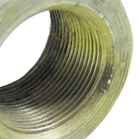 1-5/8 -12 Hex Nut Plain Steel 1-33/64" Thick 2-9/16" Wrench Size