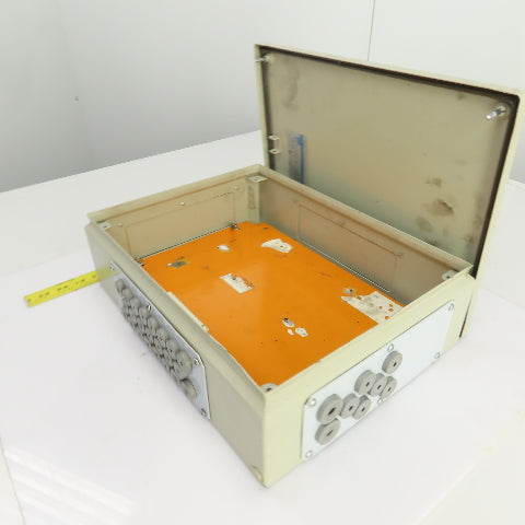 Rittal KL 1536 15-1/2" x 11-1/2" x 4-1/2" Electrical Junction Box W/Backplate