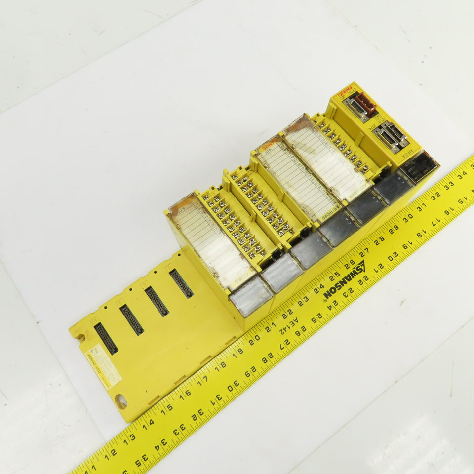 Fanuc A03B-0807-C011 PLC Assembly I/O Chassis CPU 10 Slot Rack A03B-0807-C104#D