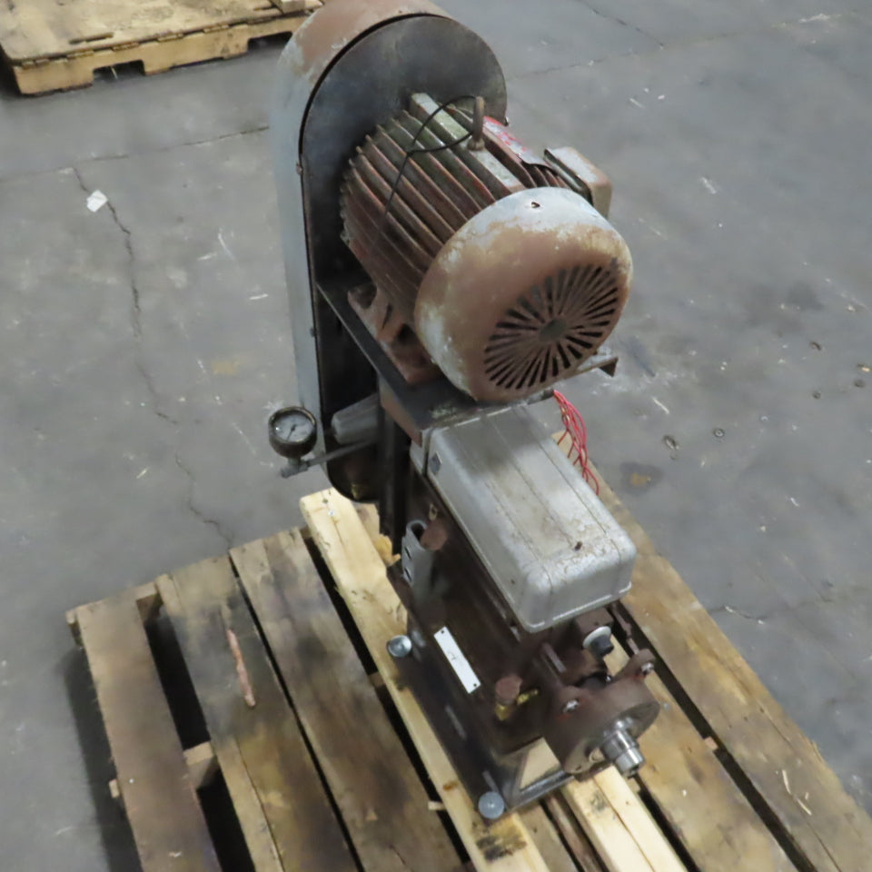 Drill Unit H-150H Horizontal Hydraulic Drilling Head 5HP 230/460V 13A 1710RPM