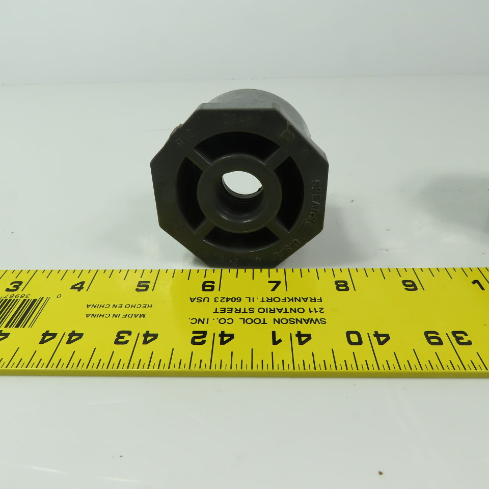 Spears D2467 2" Slip to 1/2" FNPT Adapter Conduit Lot of 2