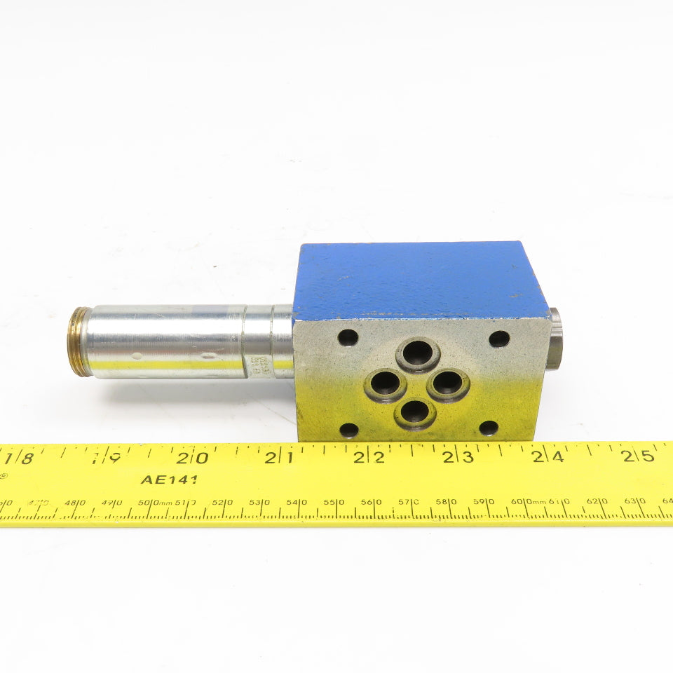 Rexroth R900911365 4/2 Way Hydraulic Single Solenoid Valve Body No Coil