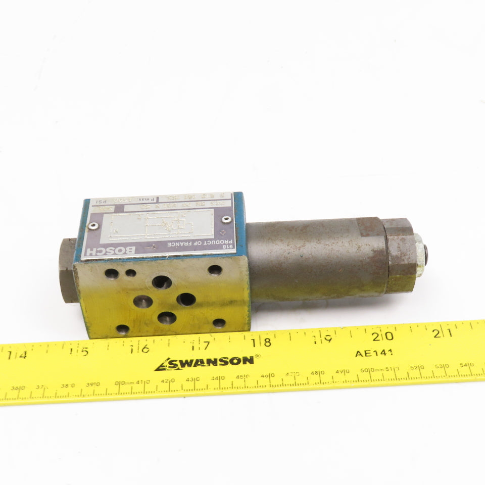 Bosch 9 810 161 155 Pressure Reducing Hydraulic Stack Valve 4500 PSI