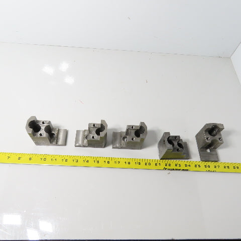 Huron H027M10EH Modified Lathe Chuck Jaws 3-1/8" L 2-3/4" H Lot Of 5