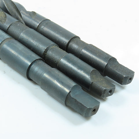 23/32" Spiral 4 Flute Hand Reamer Morse Taper Shank #2MT Lot of 3