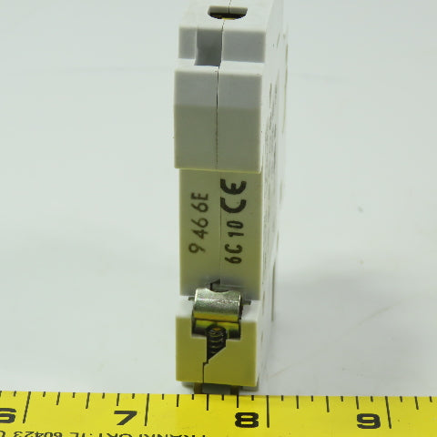 ABB S261 C10 6 Amp Miniature Circuit Breaker Din Mt 1 Pole 277/480V Lot of 2