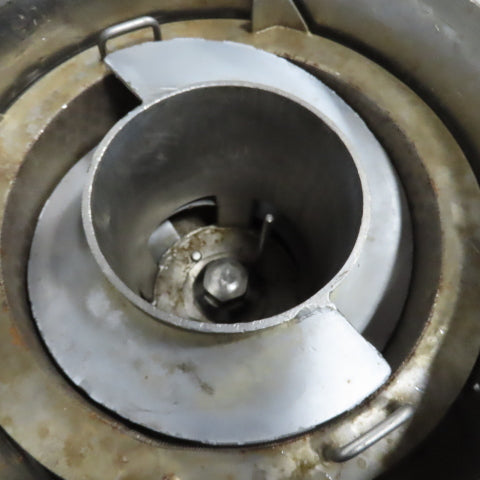 Sanovo PS 1500 3HP Eggshell Centrifuge Cracker Separator Sifter 1750RPM 230/460V