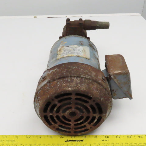 Nippon TOP-2MY750 0.75kW 20/220V 50/60Hz Trochoid Gearotor Coolant Pump