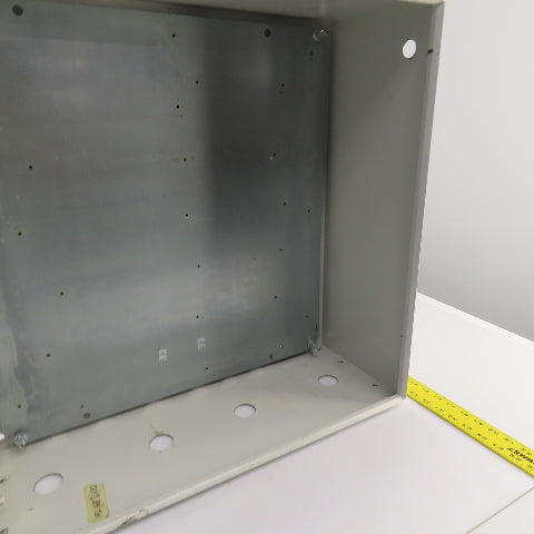 Rittal 8017562 23-1/2 x 23-1/2" x 9" Wall Mount Electrical Enclosure W/Backplate