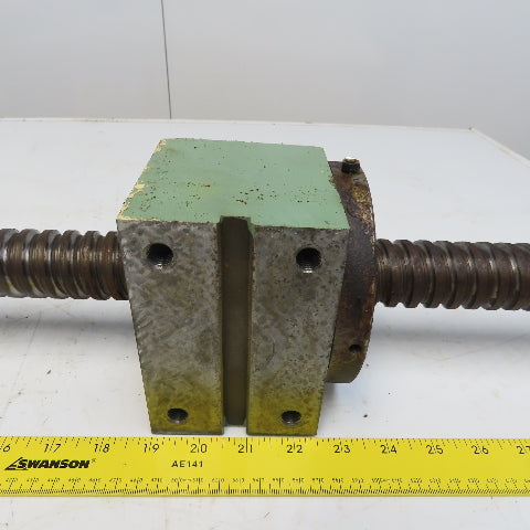 40mm Ball Screw 12mm Lead W/Ball Nut 39" OAL