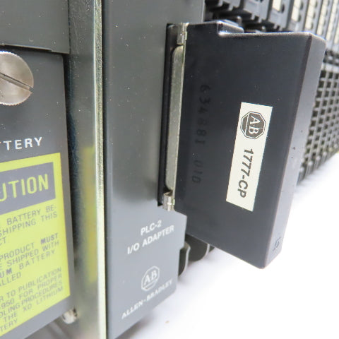 Allen Bradley 1771-P1 1771-A4B PLC/2 16 Card Slot Rack AC Output