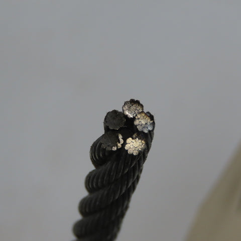 9.5mm x 6.4008m (21Ft) Wire Rope Steel Cable 5/9
