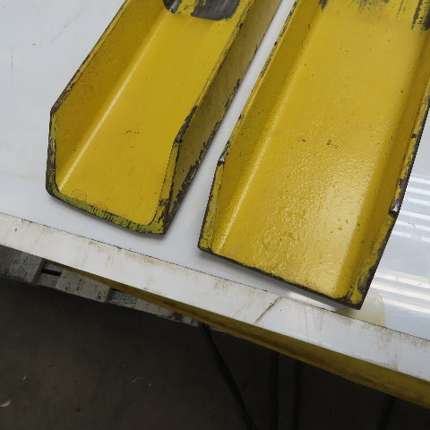 40" x 4"x 1-1/2" Tall Stacker Walkie Fork Extensions 1 Pair Lot of 2